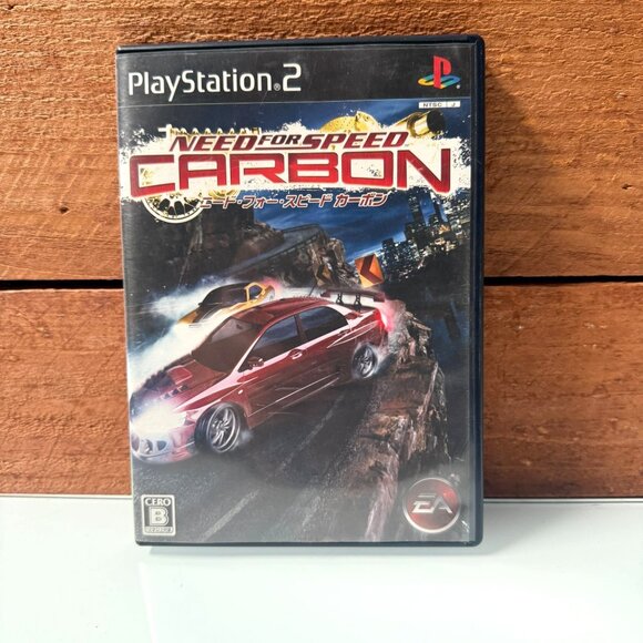 Need for Speed Carbon / PlayStation 2 PS2 / 2006 Black Label Video Game Japanese - Picture 1 of 10